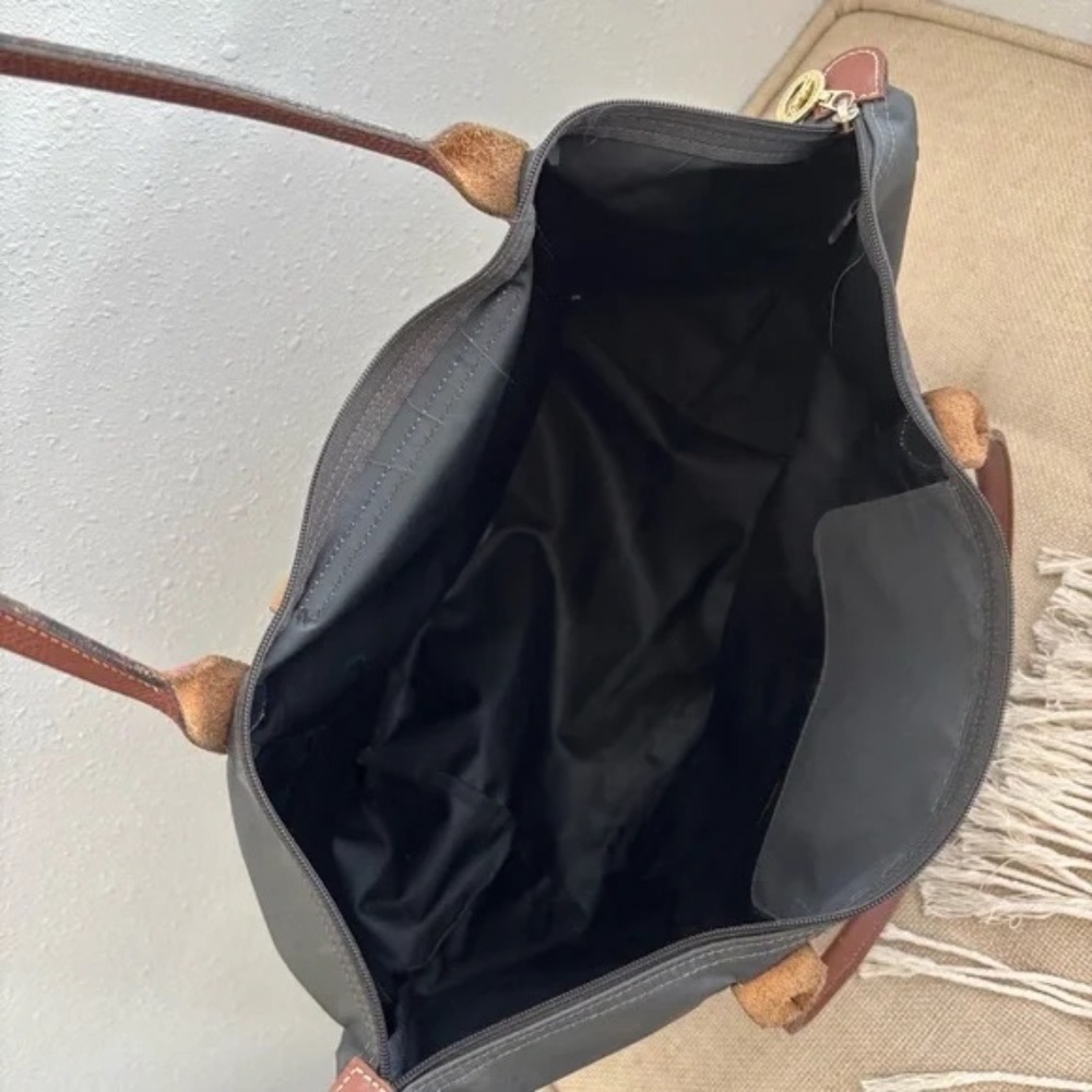 Longchamp Le Pliage Original M Tote Dark Grey - Picture 5 of 10